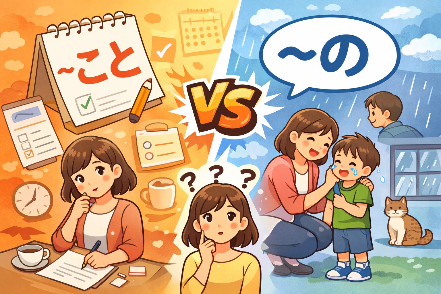 こと」と「〜の」の違いとは?迷わない使い分けのコツ|にほんごの分かれ道