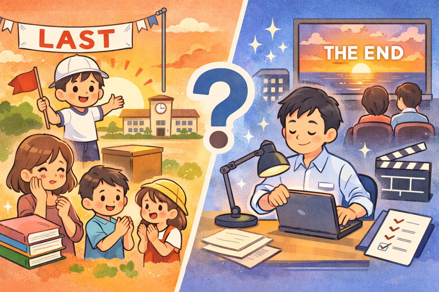 「最後」と「終わり」の違いは何?自然に使い分ける方法|にほんごの分かれ道