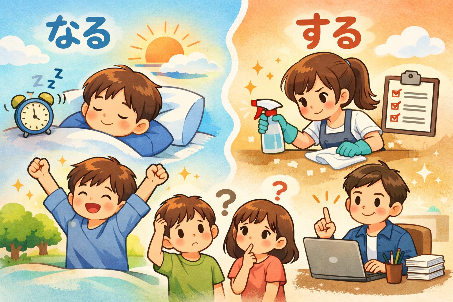 「なる」と「する」の使い分けが分からないとき｜にほんごの分かれ道